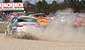 LUKE HINES RUNS INTO THE GRAVEL AT REDGATE