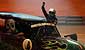CARL VAN HORN CELEBRATES GRAVE DIGGER WIN