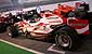 F1 RACING DISPLAY - SUPER AGURI HONDA ON THE GRID