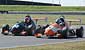 NIGEL REUBEN AND BRETT PARRIS HEAD-TO-HEAD INTO BOMBHOLE