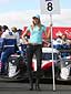 LMS GRID GIRL WITH TEAM PEUGEOT TOTAL 908 HDi FAP