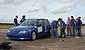 LUNAR RACING MG ZS BEING CHECKED FOR SHAKEDOWN TEST