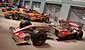 McLAREN IN THE F1 RACING PITLANE