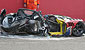 TVR SAGARIS WRECKAGE AFTER ROLLING START