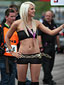KATIE ON THE GRID WITH TEAM RPM