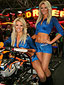 TOYO TIRES GIRLS ON THE SANTA POD STAND