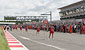LE MANS SERIES GRID GIRLS AWAIT THE CARS
