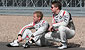 WARREN HUGHES AND JODY FIRTH AWAIT THE START