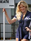 TEAM AON GRID GIRL
