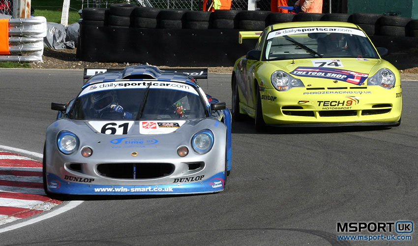 Loading : TEAM JEDI RACING ELISE AND TECH 9 PORSCHE GT3...