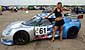 JAKKI DEGG WITH THE TEAM JEDI RACING LOTUS