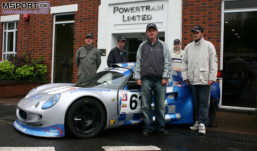 Loading : JEDI RACING AND TEAM FROM WEAVERS SCHOOL VISIT POWERTRAIN LTD...